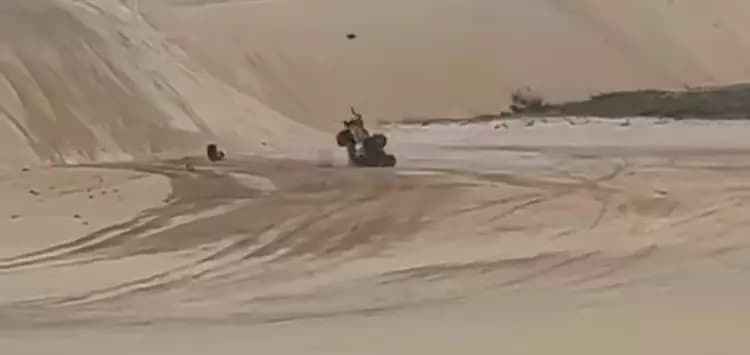 (Vídeo)Acidente nas dunas do Rally RN 1500 deixa dois feridos na Grande Natal