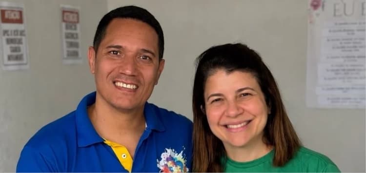 Carla Dickson recebe o apoio do candidato a deputado estadual Jonata Nascimento