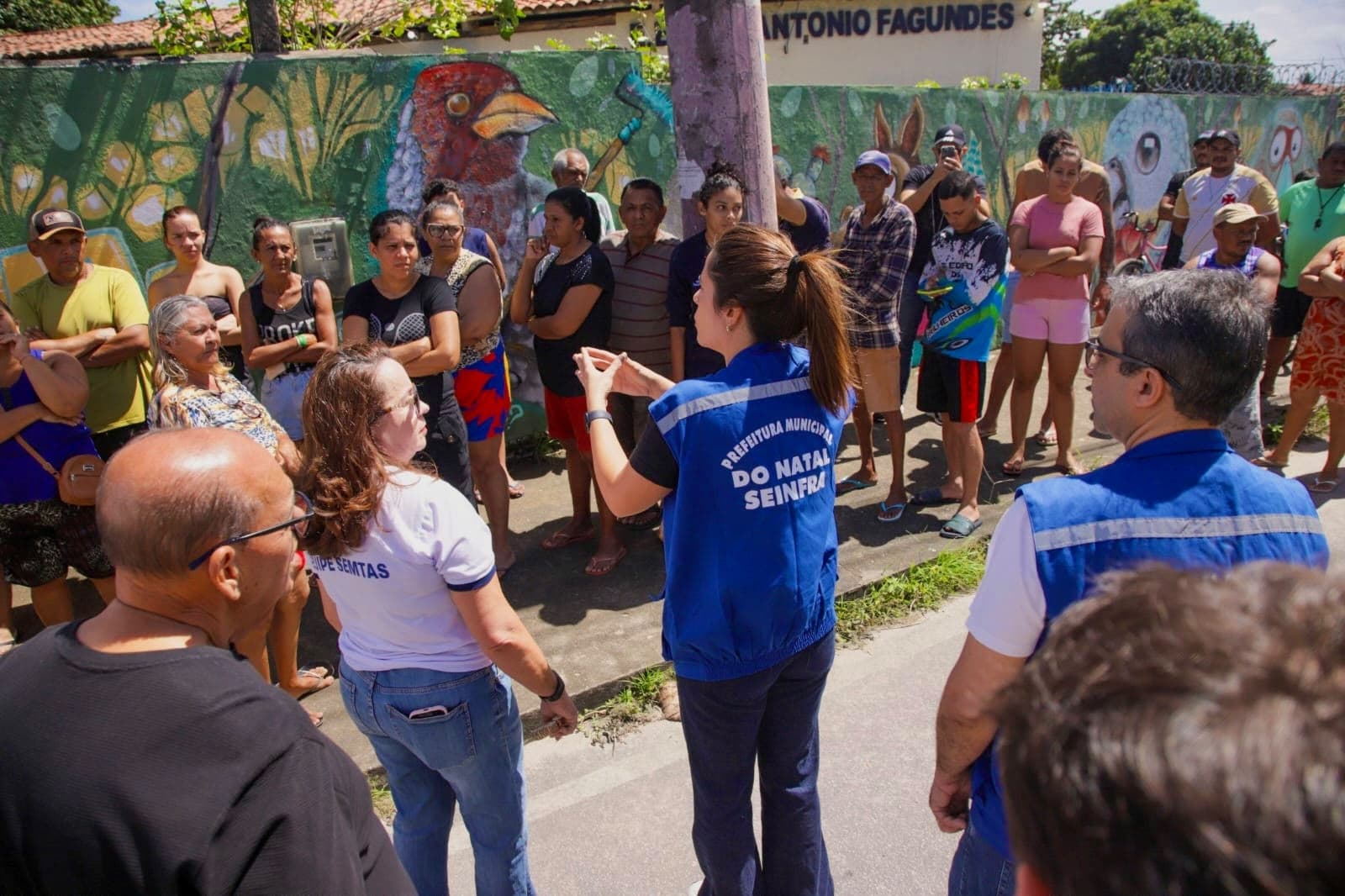Prefeitura presta assistência e orientações às famílias afetadas pelas chuvas no José Sarney