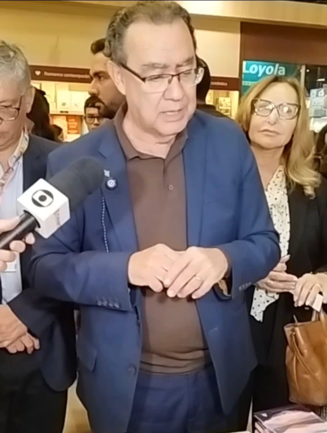(Vídeo)Na Bienal do Livro, Augusto Cury defende leitura para desenvolver senso crítico